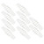 240pcs False Toe Nails Frosted DIY Full Cover Square Short Artificial Toe Nail Kit for Manicure Art Ordinary Color