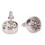 Essential Oil Stud Earrings Fashion Portable Round Shape Mini Aromatherapy Ear Stud for Women Type 1