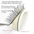 Self Adhesive False Eyelashes Without Glue Reusable Long Extension Eyelashes Waterproof Self Adhesive Eyelashes No Liner Or Glue Required