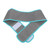 Wheelchair Safety Waist Belt Adjustable Patients Cares Seat Strap for the Elderly Blue