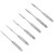 6pcs Dental Peeso Reamers Drill File Endodontic Files for Endodontic Root Canal32mm / 1.3in