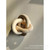 Bohemian B&B decorative wooden chain three-ring wooden chain home crafts decorative wooden ornaments wholesale Wood color