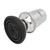 Walking Cane Stick Tips Universal Swivel Rubber Stainless Steel 19mm Inner Diameter Heavy Duty Replacement Crutch Tip