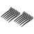 12pcs/Box Hair Styling Clips Hairdressing Salon Sectioning Hairpins for Salon Styling Black