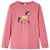 Kids' T-shirt with Long Sleeves Old Pink 128