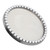 Nail Gel Color Display Board Faux Pearls Exquisite Elegant Nail Art Palette Photography Prop (White)