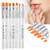 7pcs Nail Art UV Gel Extending Pen UV Gel Nail Art Brush Manicure Tool