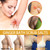 3 Pack Ginger Bath Salt Ginger Lymph Bath Salts Anti Swelling Bath Salt Exfoliation Scrubber with Bath Glove Health Care