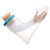 Bath protection child long arm - length 52cm PP glue  silicone material (blue PVC ring)