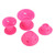 30pcs Household DIY Wavy Curly Hair Roller Hair Curler Styling Hairdressing Tool (Pink)