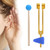 136.1HZ Aluminum Alloy Tuning Fork Sound Healing Therapy Tuning Fork with HammerLuxury Gold