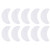 White Under Eye Patches Eye Shadow Cover Protector Stickers Makeup Supplies