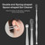 10Pcs Ear Pick Earwax Removal Kit Stainless Steel Earpick Ear Cleansing Tool Set Ear Wax Remover with Storage Pouch
