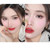 3pcs Cosmetics Mini Single Color Powder Matte Blush Glitter Pearly Portable Blush for Girl 05