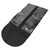 Wig Storage Bag Portable Hair Extensions Dustproof Storage Bag with Strong Zipper for Travel DailyBlack