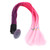 Motorcycle Helmet Braids Ponytail Stylish Helmets Dreadlocks Wig with Suction CupPurple Red Pink