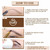 Eyebrow Hair Color Tint Gel Sweat-proof Long-lasting Waterproof Eye Brow Makeup Accessories