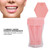 200pcs Double Head Toothpick Household Cleaning Tartar Removal Toothpick (Pink)