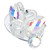 Nail Art Dappen Dish Home Nail Salon Exquisite Elegant Glass Acrylic Liquid Cup Holder Photography Prop