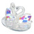 Nail Art Dappen Dish Home Nail Salon Exquisite Elegant Glass Acrylic Liquid Cup Holder Photography Prop