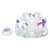 Nail Art Dappen Dish Home Nail Salon Exquisite Elegant Glass Acrylic Liquid Cup Holder Photography Prop