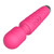 Women Electric Silicone Massager Adult Soft Waterproof 20 Speed Rechargeable Vibration Massage Stick Rose Red