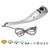 Handheld Body Massager Relieve Fatigue Comfortable Grip Deep Tissue Massage Machine with 11 Heads EU Plug 220V
