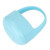 Bluetooth Remote Control Ring USB Rechargeable Remote Fingertip Controller for Photos Videos Blue