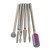6pcs Nail Art Drill Bits Rotatable Fast Remove Coarse Portable Tungsten Steel Drill Bits
