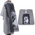 Multi Functional Hairdressing Apron Home Barber Shop Hair Cutting Dyeing Gown Cape