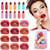 12 Color Mini Capsule Lipstick Set Portable Matte Lipstick Waterproof Long Lasting Lip Gloss Mini Lipstick Set Lip Makeup