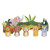 Cartoon Animal Finger Puppet Set Funny Home Party Felt Jungle Adventure Finger Puppets for Kid