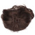 Men Wig Short Brown Straight Breathable Inner Mesh Soft Fluffy Deform Resistant Male Wig