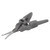 Nose Hair Removal Scissors Rounded Tip Stainless Steel Grooming Trimming Nasal Hair Cutting Scissors