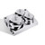 3Pcs/Set Professional Acrylic Nail Tips Cup Stainless Steel Dish Liquid Powder Holder Container Nail Art Tools