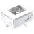 3Pcs/Set Professional Acrylic Nail Tips Cup Stainless Steel Dish Liquid Powder Holder Container Nail Art Tools