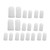 10 Pairs Toe Cap Silicone Adjustable Pain Relief Toe Protector for Ingrown Toenail Callus Corns