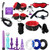14Pcs Sex Set Toy PU Leather Bundled Tying Set SM Set for Couples Adults Sexy Suit for Couples Gameplay