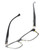 Eye Glasses Spectacles High Definition AntiSlip Reading Glasses for Women Men Elderly(+100 )