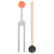528Hz Tuning Fork Aluminum Alloy Sound Healing Therapy Tuning Fork with Hammer