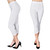 2 leggings capri blancos, tallas L/XL