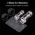 Silicone Nail Stamping Kit Nail Art Stamper with Scraper Nail Stamping Head with Lid & Scraper for DIY Nail Art Stamping Plates
