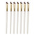 7 Pcs Concealer Brush Soft Fiber Bristles Solid Wood Handle Angled Contouring Brush