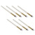 7 Pcs Concealer Brush Soft Fiber Bristles Solid Wood Handle Angled Contouring Brush