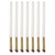 7 Pcs Concealer Brush Soft Fiber Bristles Solid Wood Handle Angled Contouring Brush