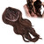 Brown Long Curly Wig HeatResistant Synthetic Female Wigs Middle Part Cosplay Wig (LC133)