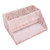 Dustproof Storage Organizer Acrylic Pink Compartment Marble Texture Eyelash Accessories Organizer