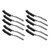 10pcs Crevice Cleaning Brush Multifunctional Hard Bristle Long Handle Groove Cleaning Tool for Dead Corners Kitchen