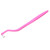 Interdental Brush Soft Head Professional Portable Orthodontic Brace Cleaning Brush for Oral CarePink