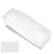 100pcs Cosmetic Bag Waterproof Dustproof 6 Compartments Transparent Travel Organizer for Makeup Accessories